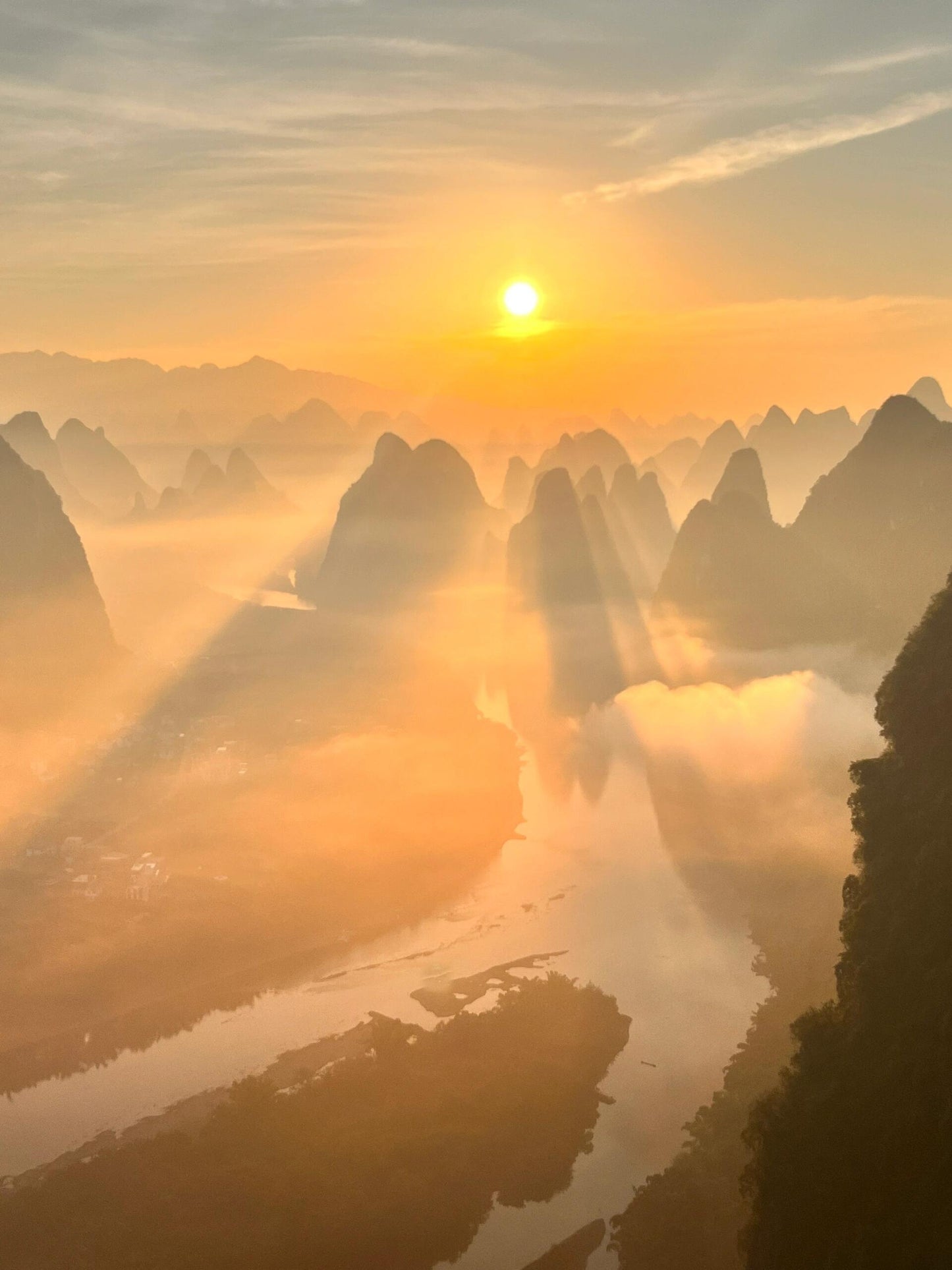Guilin+Li River+Yangshuo 3 Days 2 Nights Group·This is really not a painting, this is Guilin!