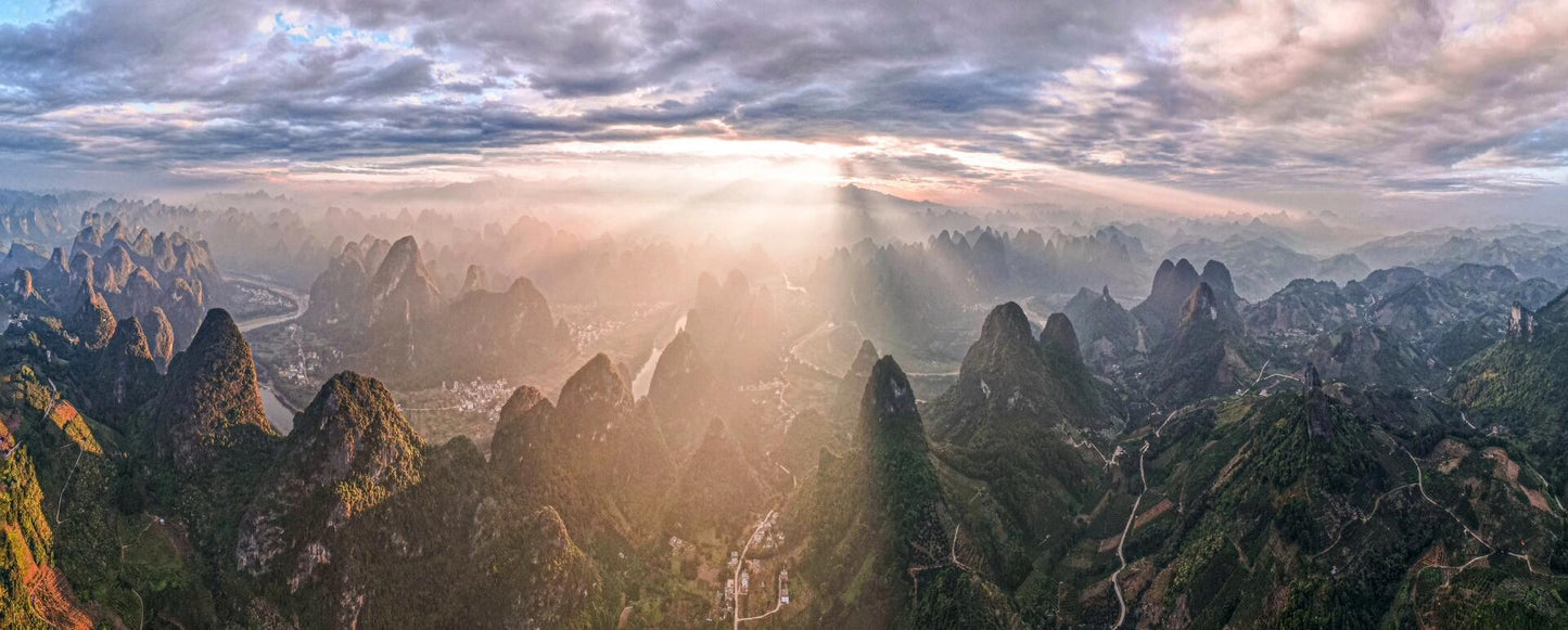 Guilin+Li River+Yangshuo 3 Days 2 Nights Group·This is really not a painting, this is Guilin!
