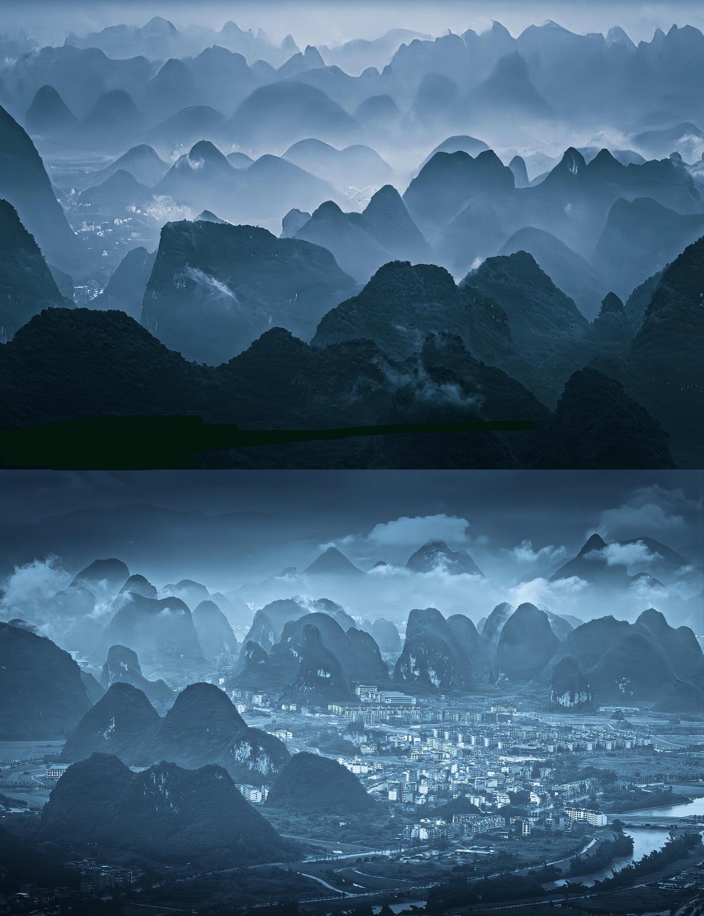 Guilin+Li River+Yangshuo 3 Days 2 Nights Group·This is really not a painting, this is Guilin!