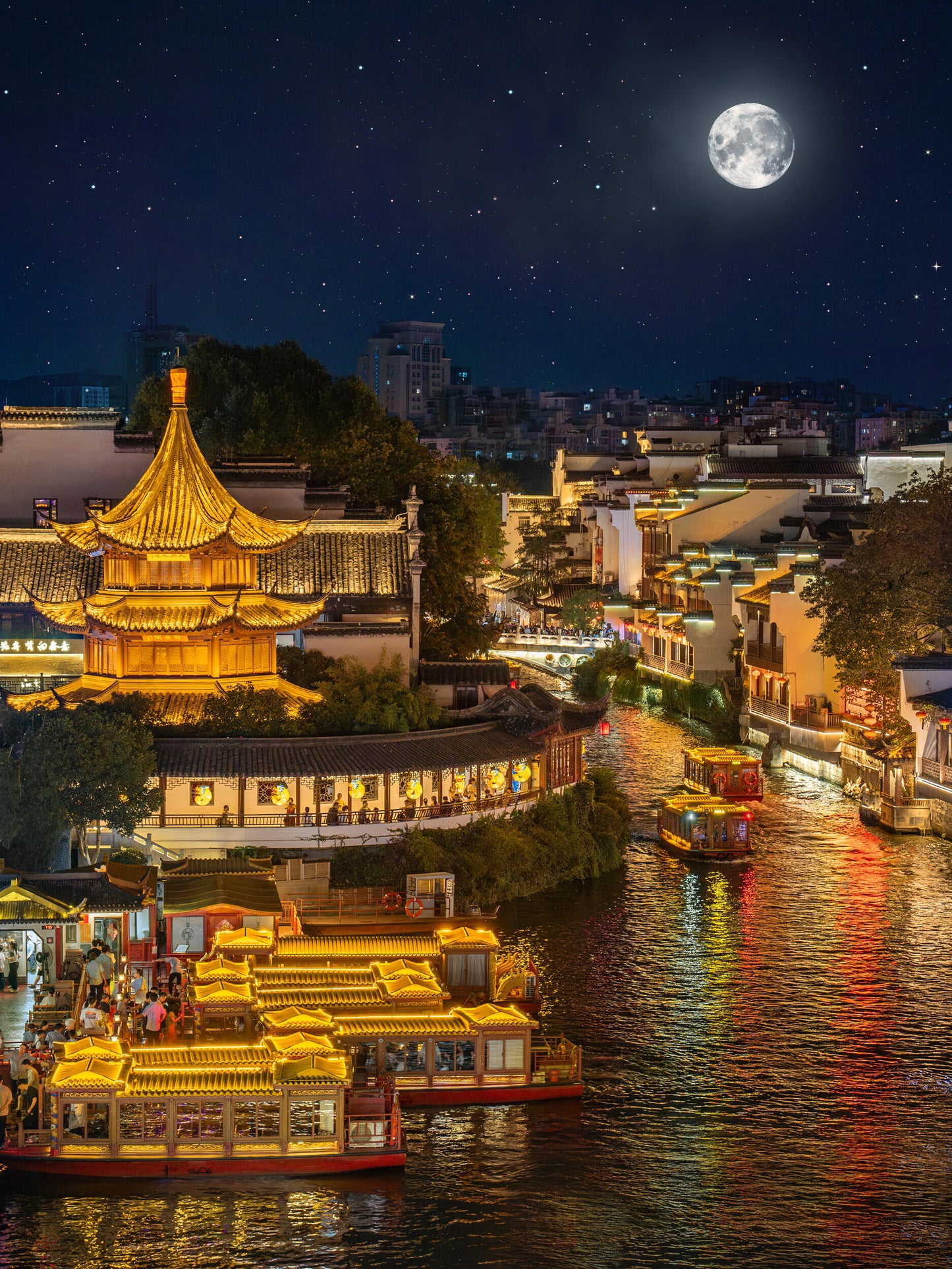 ✨Nanjing+Wuxi+Suzhou+Hangzhou+Shanghai+Wuzhen 6-Day 5-Night Group Tour
