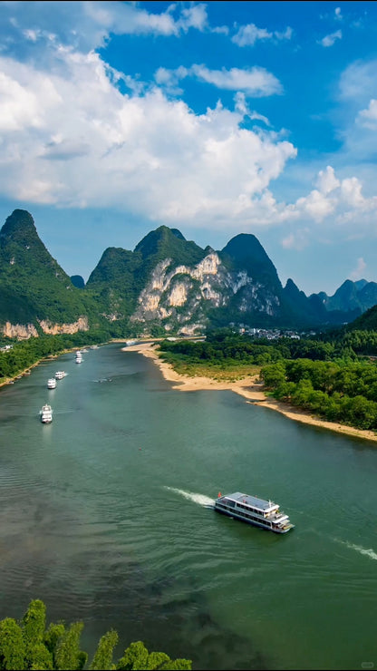 Guilin+Li River+Yangshuo 3 Days 2 Nights Group·This is really not a painting, this is Guilin！