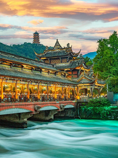 Chengdu+Qingcheng Mountain+Dujiangyan + Sanxingdui Museum 3 Days 2 Nights Private Tour